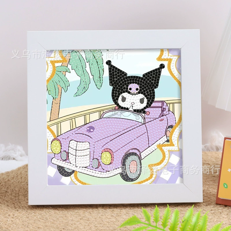 Набор для алмазной вышивки (Sanrio) Пикачу в раме, 17×17 см, комплект для полного стежка DIY