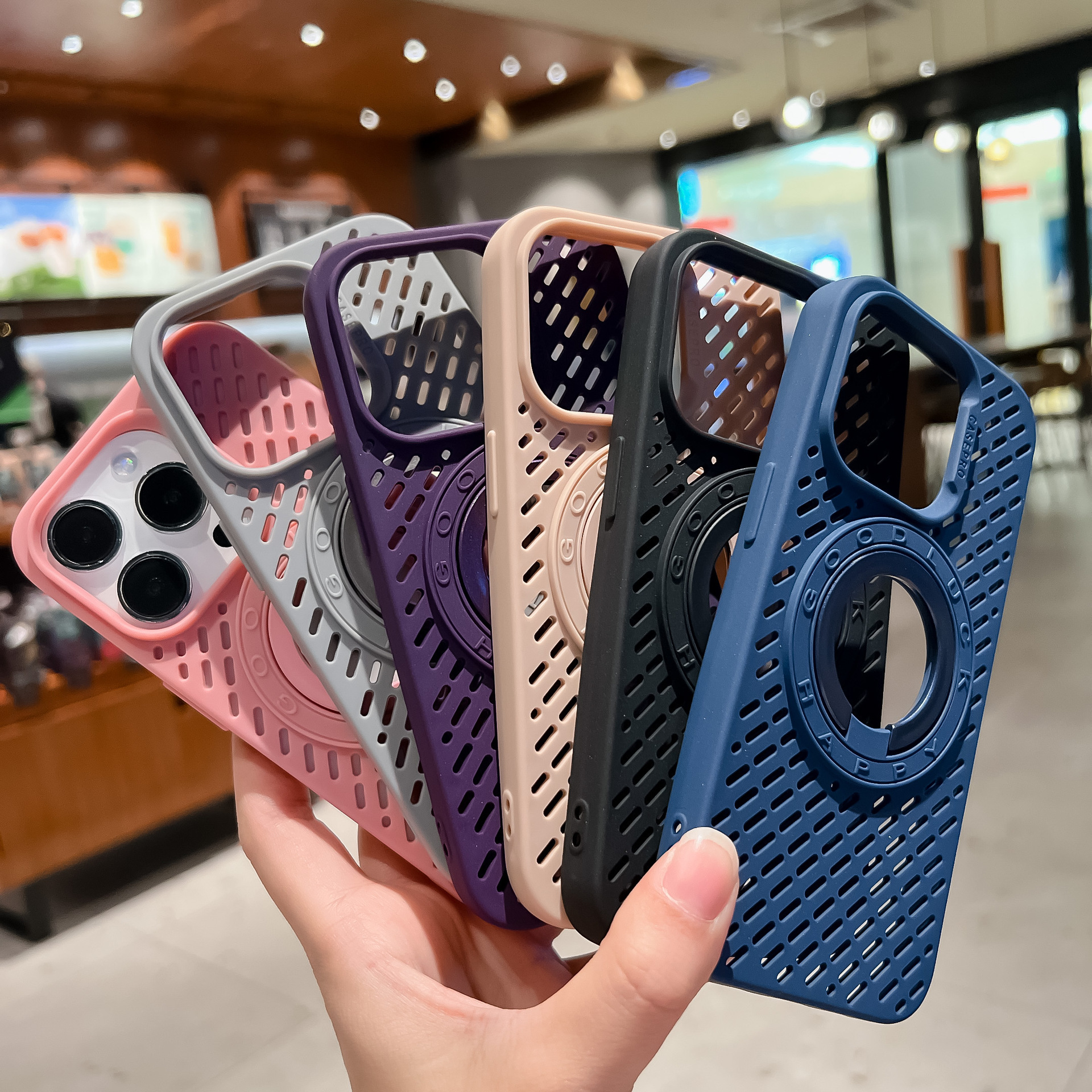 Disipación de calor anillo magnético para teléfono móvil, adecuado para Apple 16PROMAX silicona con fugas, carcasa blanda, funda protectora iPhone15