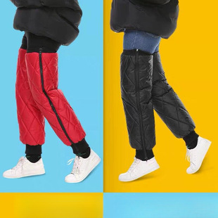 Takeaway Rider Electric Vehicle Leggings and Knee Pads, Winter Long Sleeves, Extended and Thickeneded Zippers and Velvet, Cold-Proof, Waterproof and Windproof