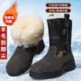 东北蒙古保暖高帮马靴