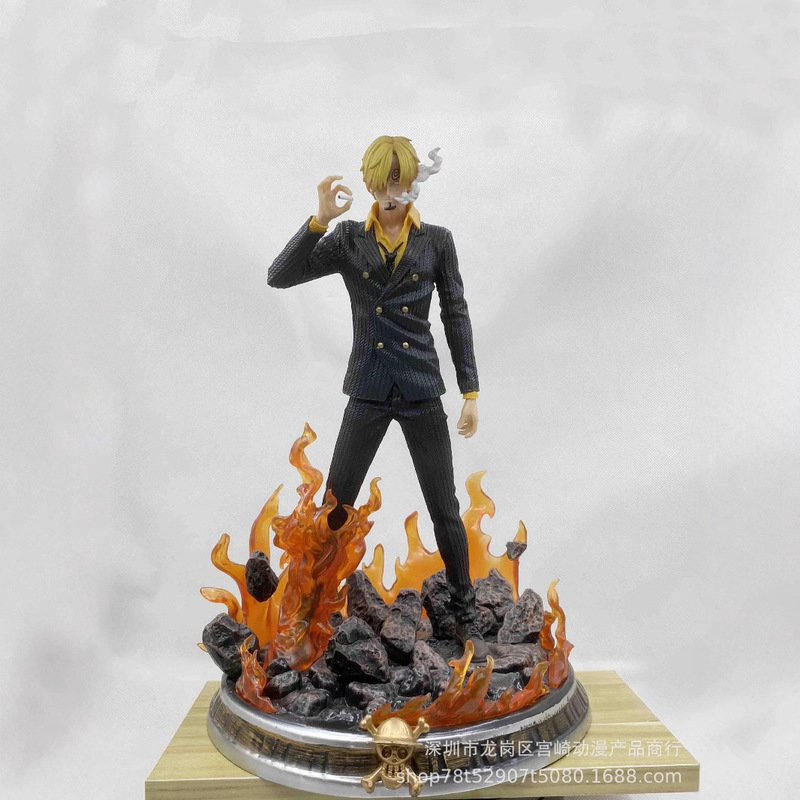 ワンピース GK 麦わら帽子団共鳴ドリームサンジベース付きアニメモデル装飾品卸売|undefined