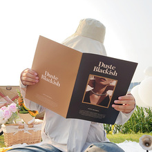 ins拍照道具杂志书本欧美装饰北欧摄影背景拍摄美食烘焙蛋糕服装