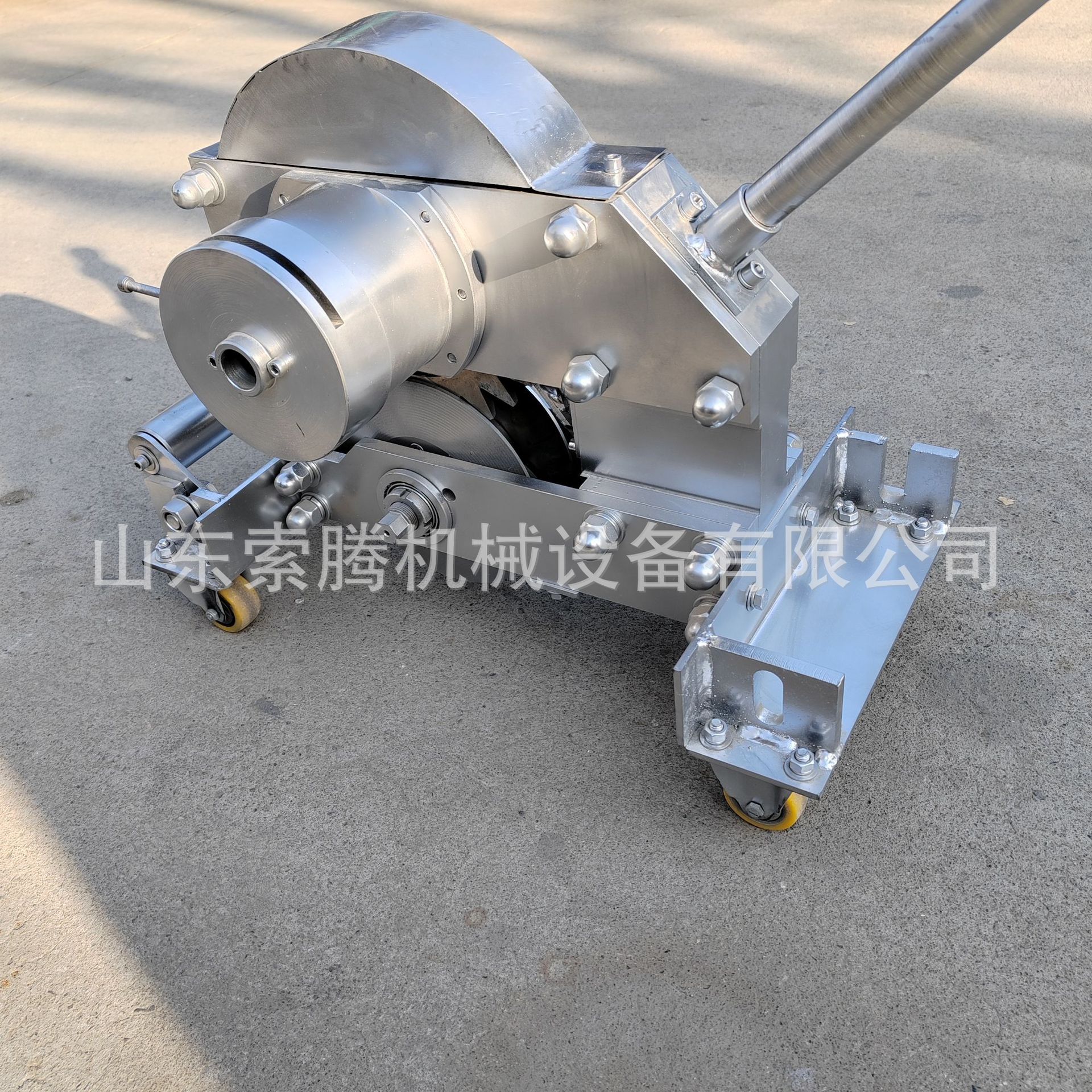 井下手动钢丝绳皮带切割机 SCBC胶带切割机 机械式输送带切割机