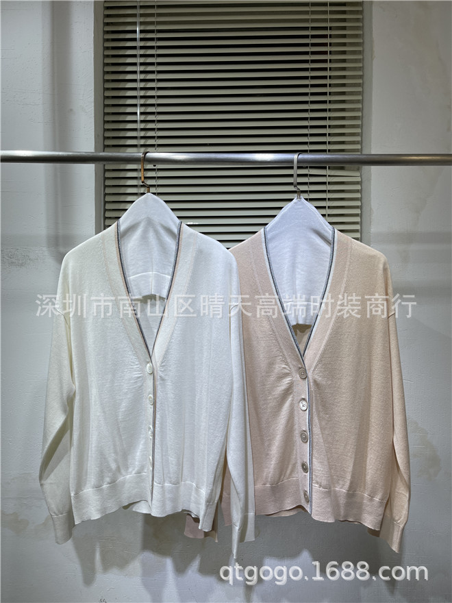 Spring branded elegant cardigan