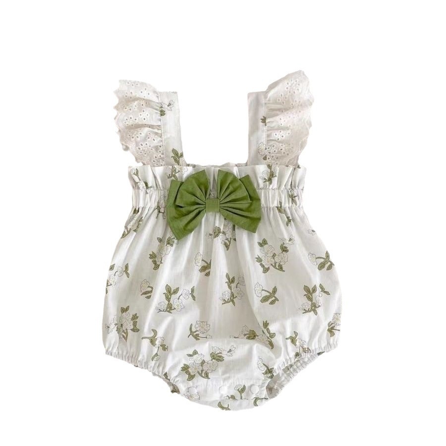 Ropa para bebés, ropa de verano, ropa de pedo para recién nacidos, mamelucos de una pieza para bebés, luna llena, cien días, mamelucos delgados