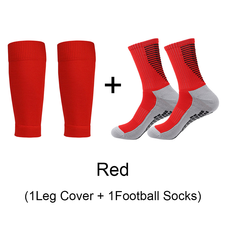 Adult football socks thickened mid-tube spot non-slip men's and women's sports socks leg socks small set casual everything_voghion.com