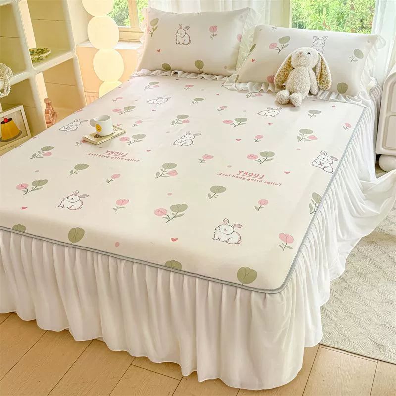 Mat, summer duvet, summer silk set, 4 piece set