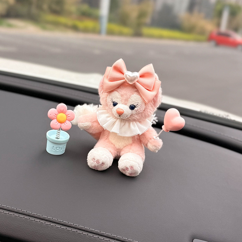 Star Dew Car Interior Decoration Ornaments 2025 New Model Car Decoration Items for Dashboard Cute for Girls