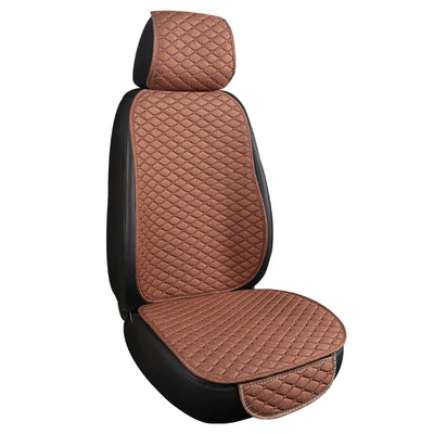 Car Seat Cushion with Backrest, Front Row, Seat cushion, seat cover - xiaoling-ma-fashion-cafe-single-seat-with-hood