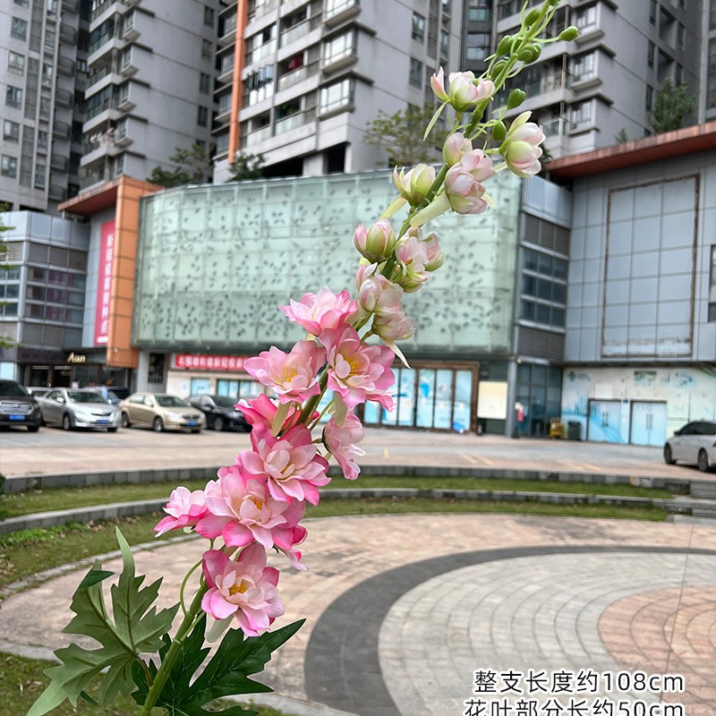 Simulación del Día de San Valentín rosa fabricante 3 sola rama multi-cabeza rosa decoración de la boda flor falsa al por mayor