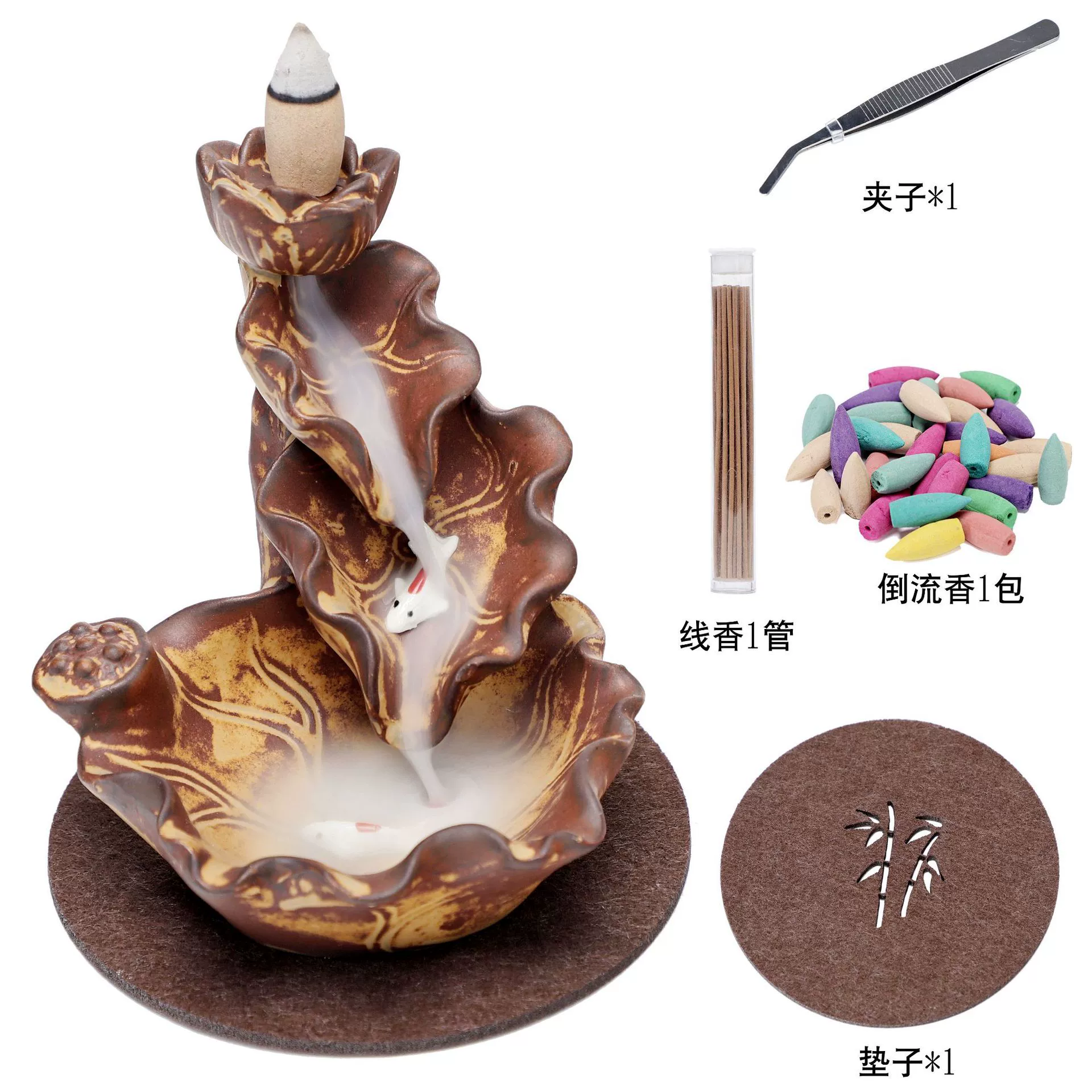 Кросс-бордер антикварная inverted incense furnace творческий дом внутренняя курительная печь Zen Ятянь луна возвращение инсенс печь