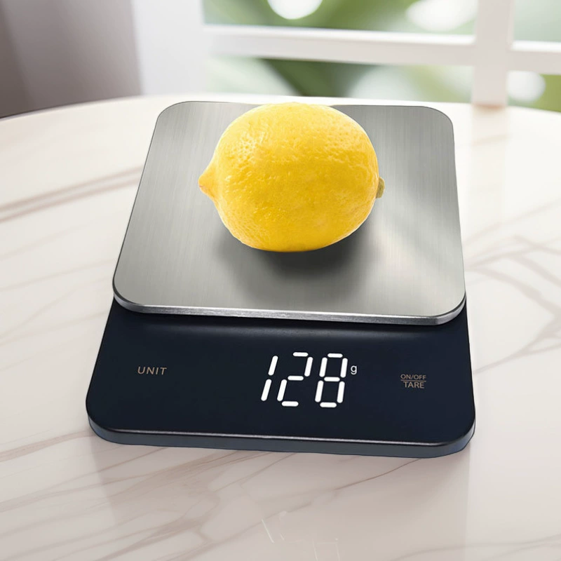 Оптовая продажа от фабрики в Чжуншане: высокоточные бытовые электронные весы, стеклянные кухонные весы, портативные электронные весы для выпечки и продуктов, для трансграничной торговли