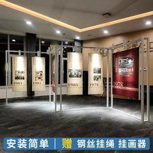 画展展示架书画隔断屏风校园美术摄影海报作品展览户外展示展会