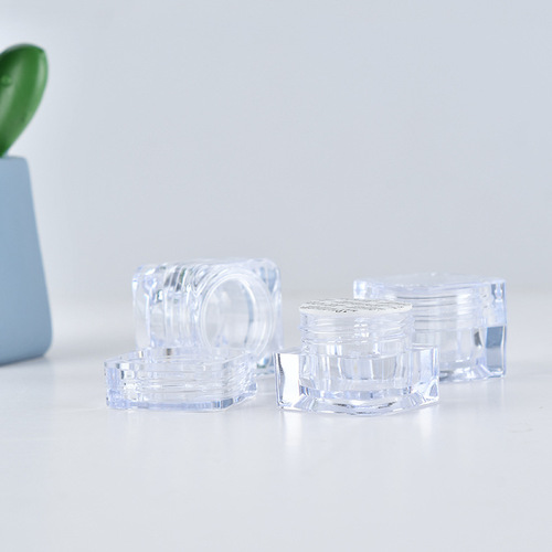5g transparent acrylic bottle, cream box, lotion, eye cream, eye shadow box, cream bottle, refillable bottle