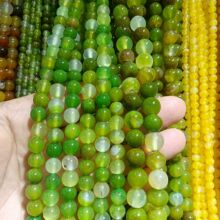 ��������Ȼʯ�������Բ�� ɢ�鴮��diy�ֹ�����������Ʒ�������