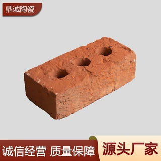 陶土砖中式复古别墅酒店装修石材庭院水幕墙背景墙通体外墙烧结砖