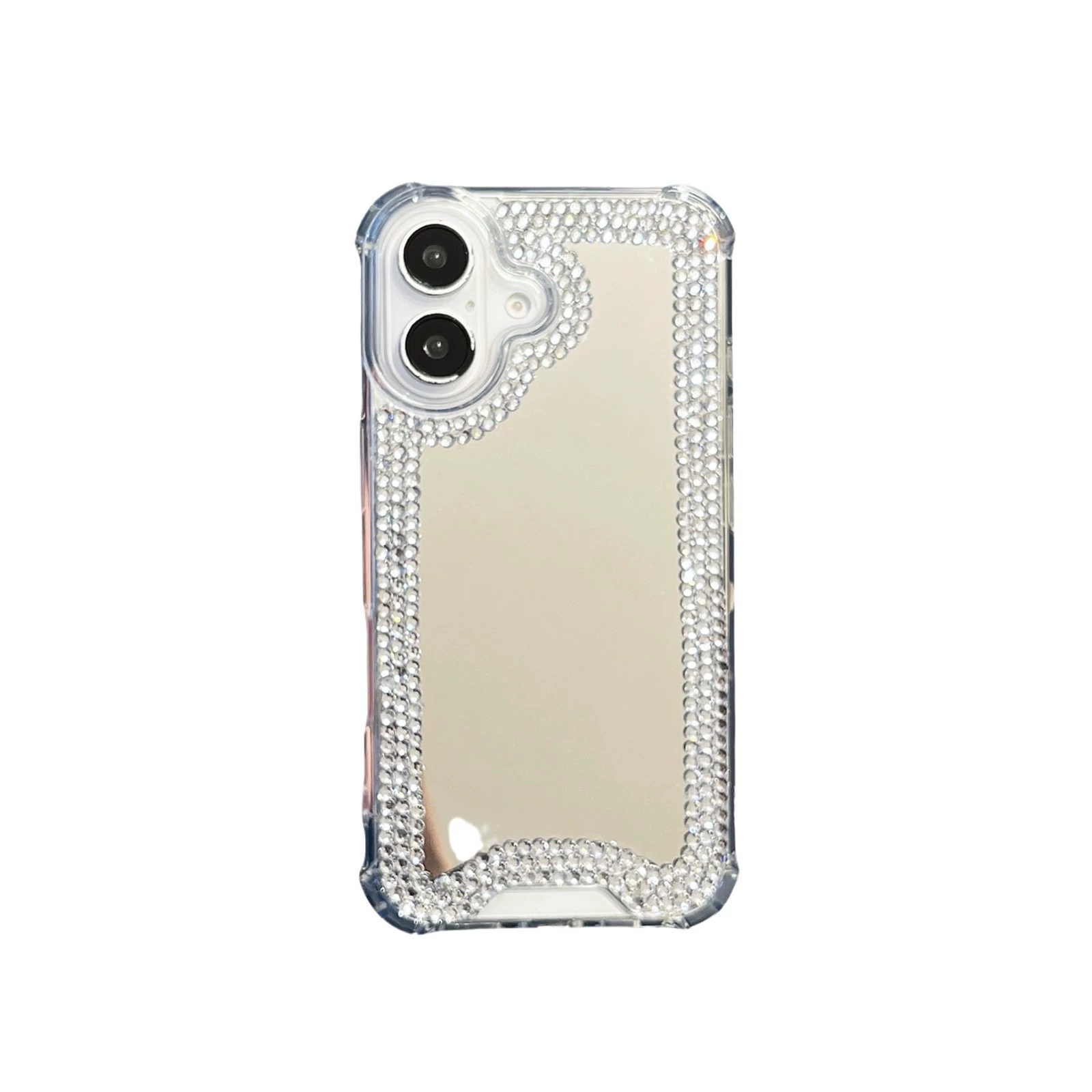 Apple, серебристий чехол для телефона, iPhone16, защитная сумка, 16промакс, защита от падения