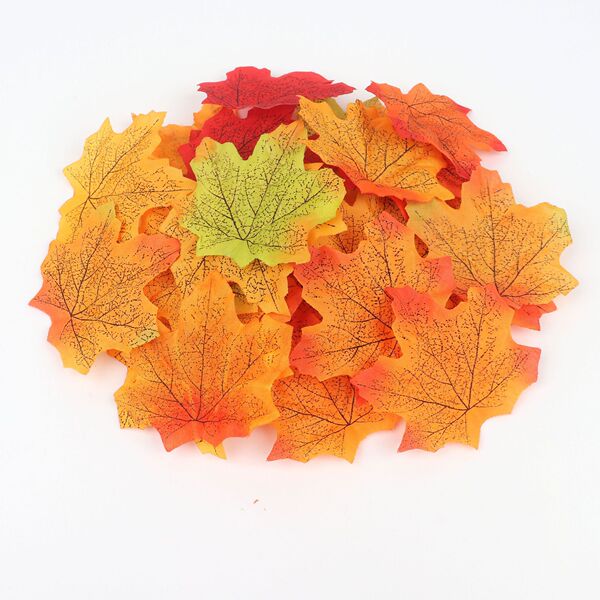 realistic maple leaf