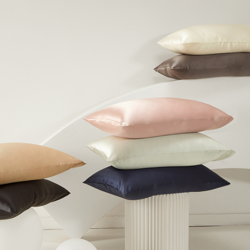 Double-Sided Simulated Silk Pillowcase Wholesale 74x48cm Single Sleep Envelope Pillowcase Direct Manufacturer Sale