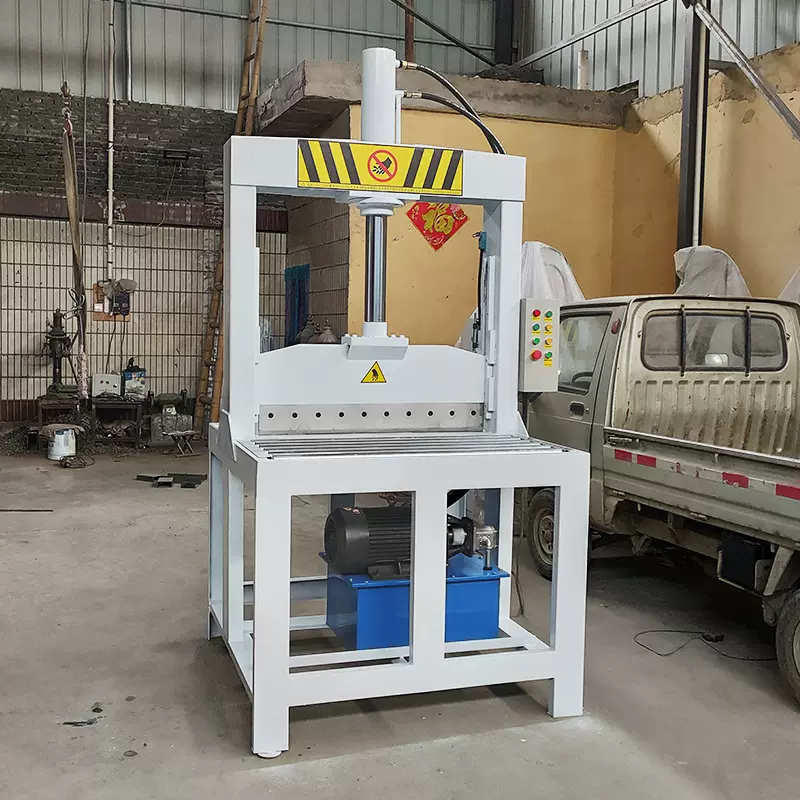 台式橡胶切胶机液压自动立式塑料卷剪切机大块天然橡胶切胶机定制