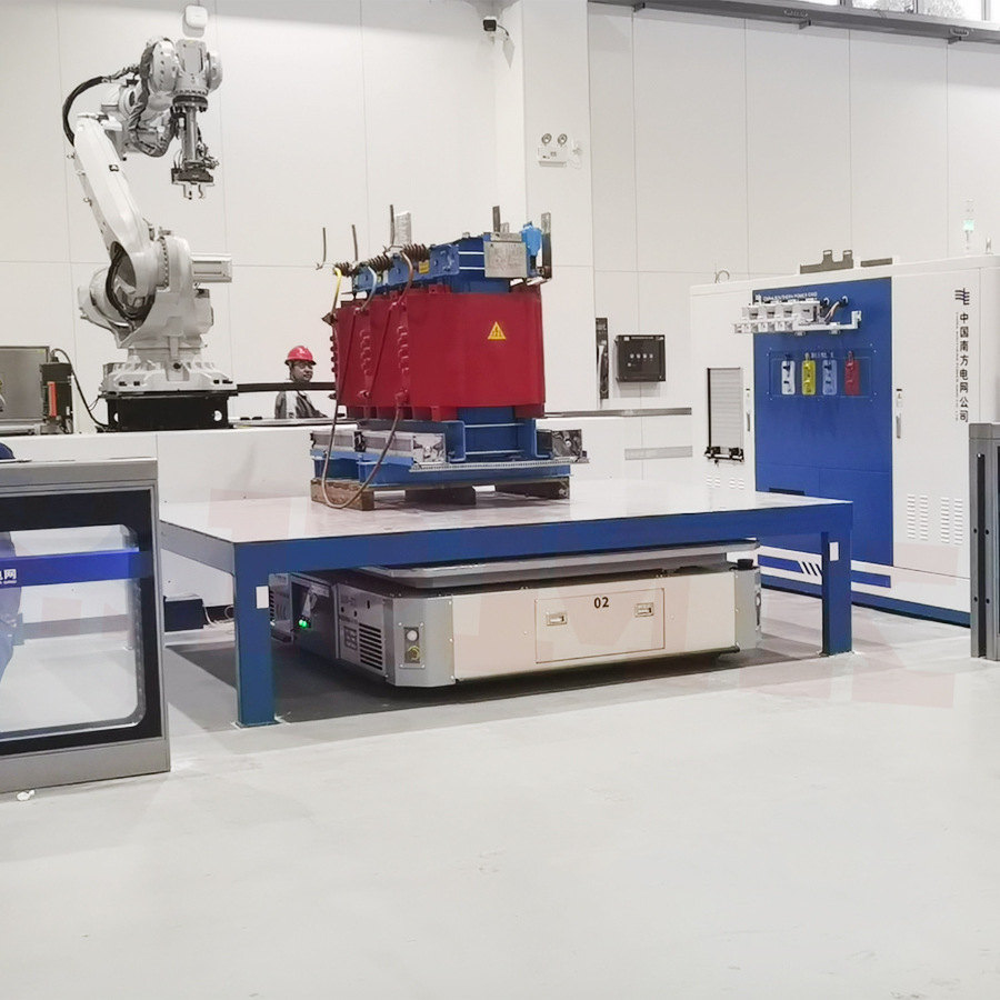 顶升式AGV小车 无人智能搬运车 升降自动导航电动运输平车