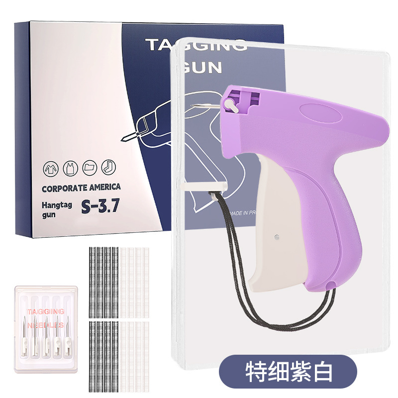 Quick Clothing Fixer pistola de costura herramienta de costura de ropa etiqueta etiqueta pistola de aguja de goma fijador de edredón