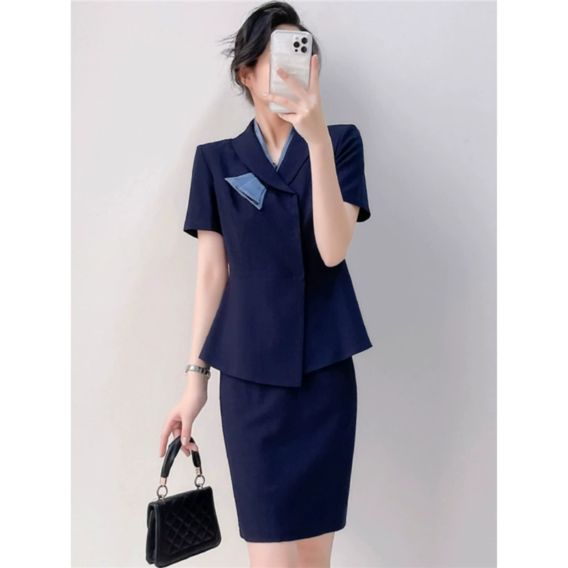 Оптовая цена, бесплатная доставка, рабочая одежда для салонов красоты, женский элитный костюм для медицинского центра, профессиональная официальная одежда, летний тонкий отель