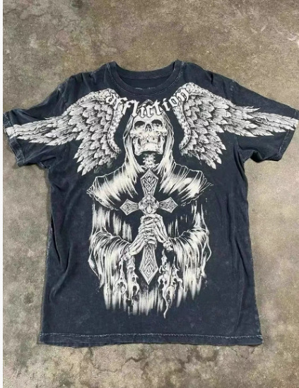 クロスボーダー迷彩スポーツ半袖Ape International共同ブランドファッションラウンドネック通気性3DプリントTシャツ卸売|undefined