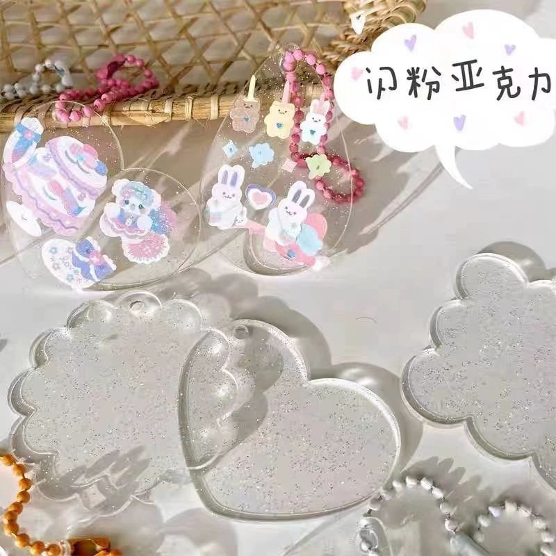 10 Пакет Goo пластины Оптом Пластик DIY кулон небольшой диск в форме Чак разнообразие цвета богатое разнообразие