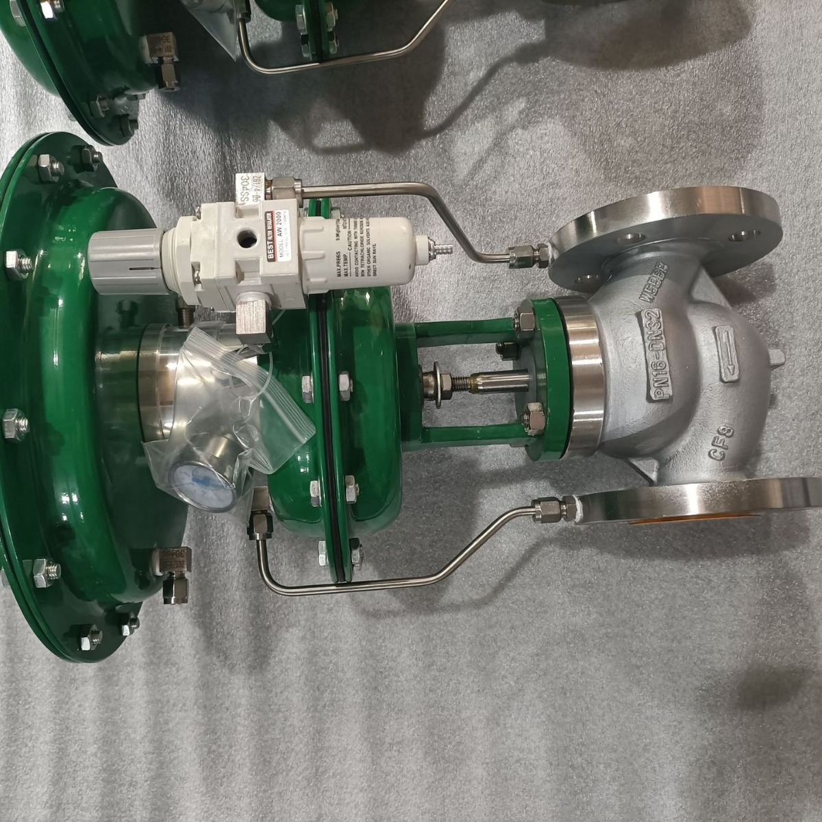 调节阀 铸钢材质 法兰连接 氮封阀ZZYVP-25C泄氮阀补氮阀