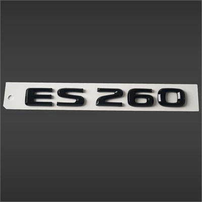 Suitable for Lexus Is300Es260Es200: Car logo - standard-es260-gloss-black