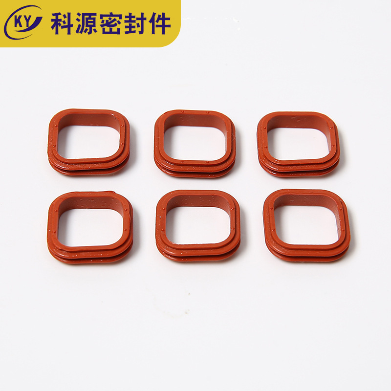 8空正方形汽车连接器接插件防水堵 防水垫硅胶防水圈防水圈批发