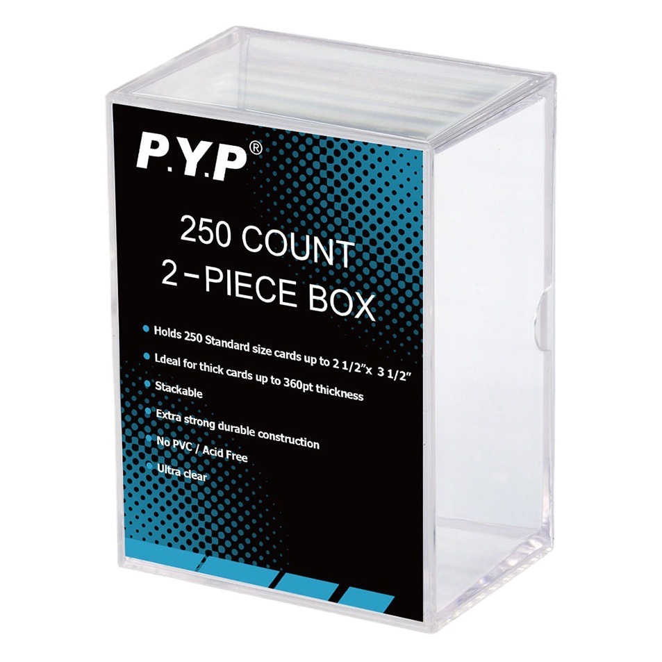 Caja de tarjeta transparente juego rey Ultraman MTG Shell tarjeta ladrillo estrella tarjeta de almacenamiento caja al por mayor