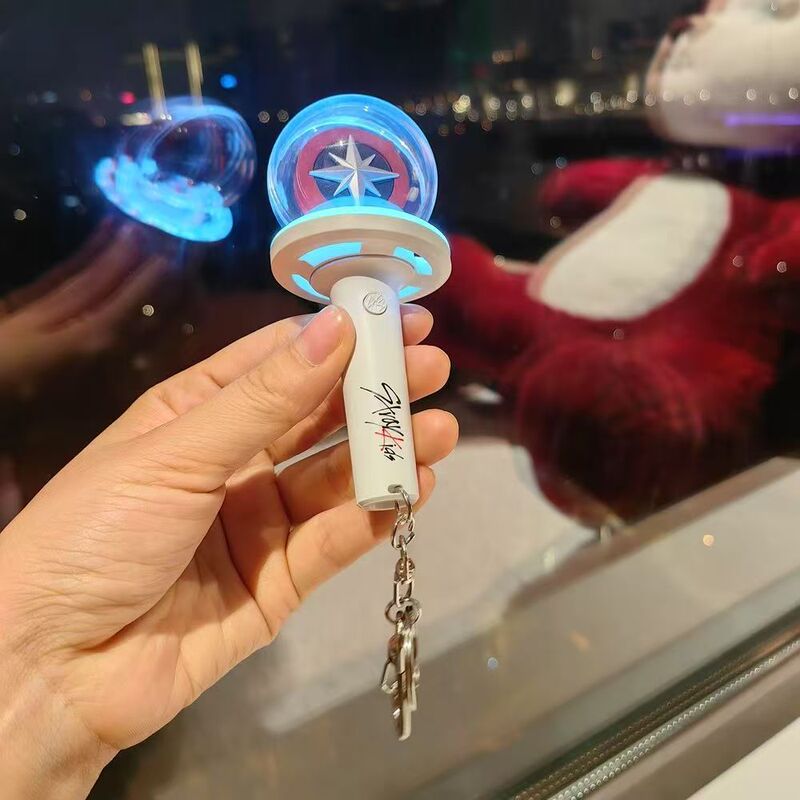 Stray Kids First and Second Generation Mini Cheering Sticks with Light-Up Keychain Pendant and Similar Peripherals Stray Kids First and Second Generation Mini Cheering Sticks with Light-Up Keychain Pendant and Similar Peripherals