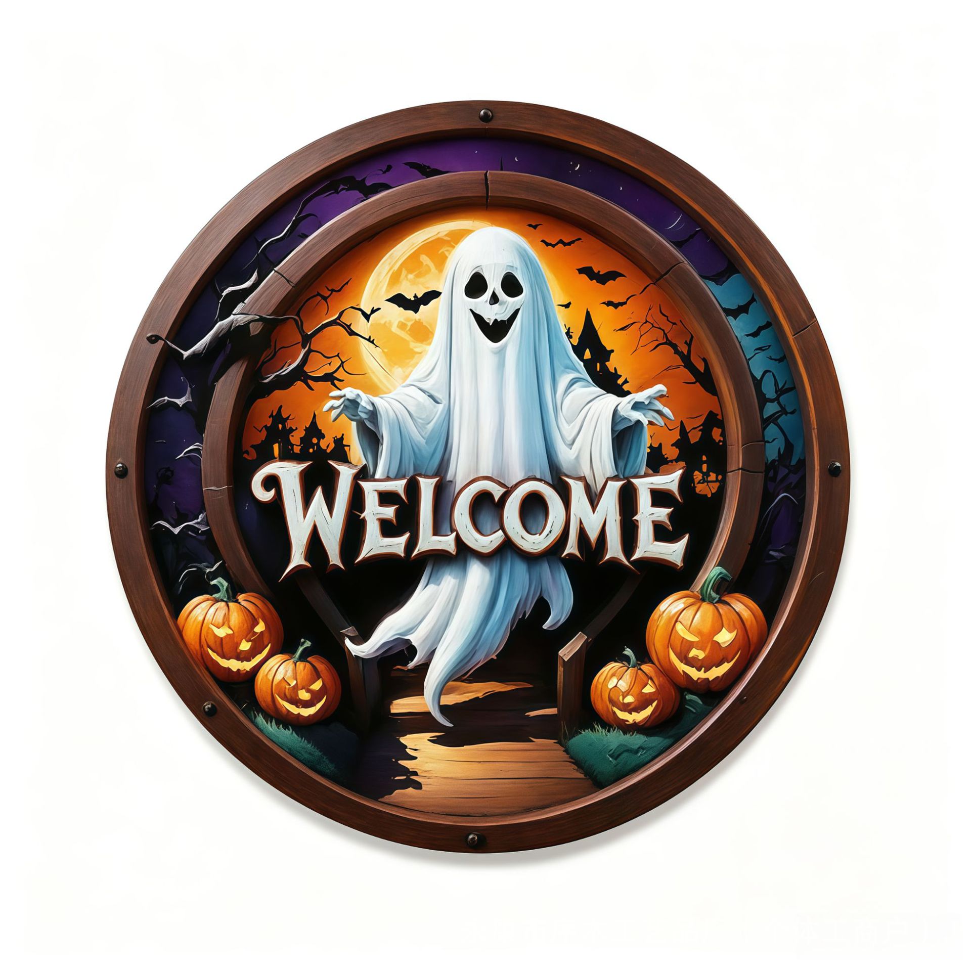 Castillo de calabaza de Halloween 30