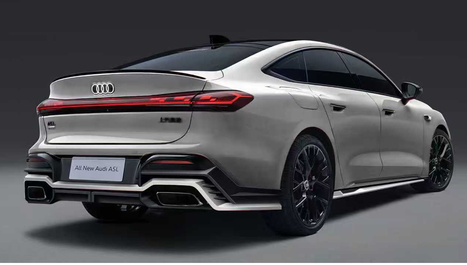 Saic Audi A5L Faw Sports Body Kit Front Spoiler Side Skirts Rear Lip Spoiler Modified Decorative Accessories