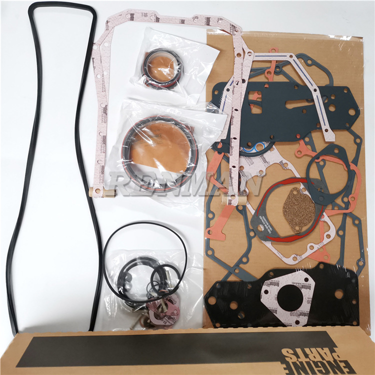 适用康明斯四缸发动机上修理包3802015上发动机密封垫设置3804896