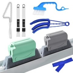 Factory direct sales Amazon groove cleaning brush, crevice brush, groove tool brush, window groove cleaning tool set