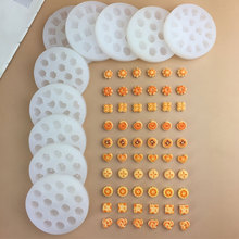 迷你面包食玩diy硅胶模具巧克力翻糖糖果手工滴胶石膏蛋糕装饰模