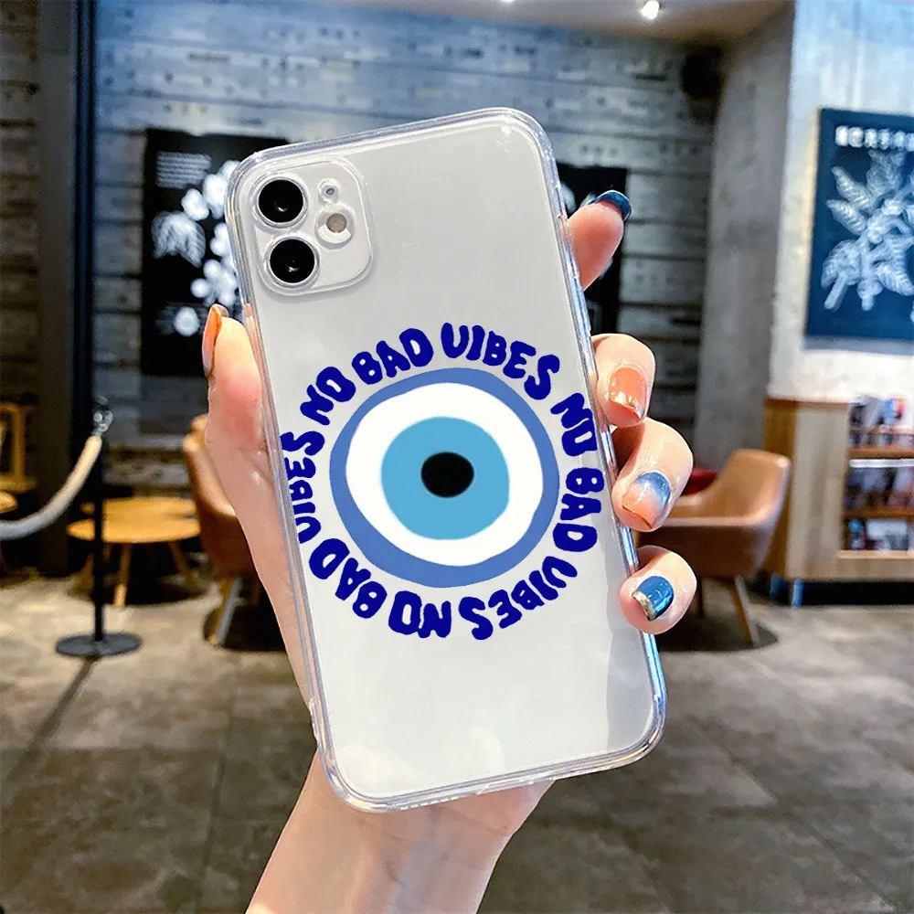 Tpu Devil's Eye Heart Shape Classic Style Phone Cases Phone Accessories display picture 8