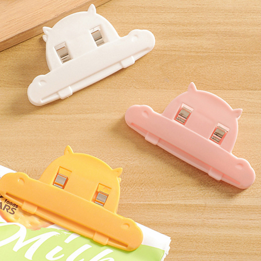 Snack Seal Bag Wholesale Bag Kitchen Food Tea Milk Powder Plastic Portable Preservation Moistureproof Food Seal Clip