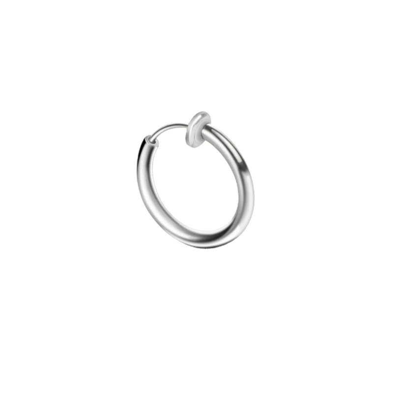 Steel spring stainless steel, ear clips, children's Korean trend earrings, no pierced ears