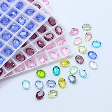 ����ˮ��8*6͸����Բ������diy�鱦��Ʒ���͸����ɫ������Ʒ����