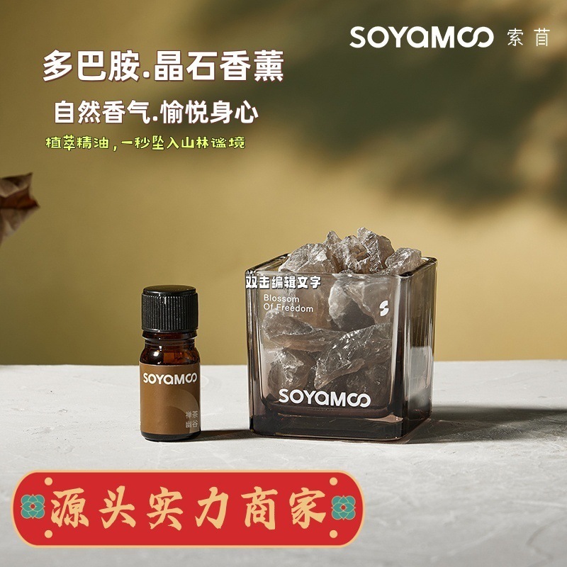 Suomu アロマディフューザー エッセンシャル オイル 家庭用 火を使わない ハイエンド 長持ちする 屋内クリスタル オーナメント フレグランス ベッドルーム ギフト|undefined