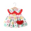 Summer clothing, sleevless dress, children's clothing, wholesale, western style, Korean style, flowered