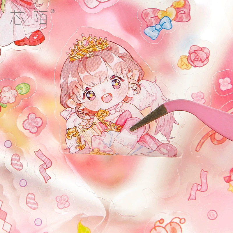 Серия Xin Yu Amer's Fun Stick мультфильм милый рукав Termid украшение DIY приносит маску карточку нашивку