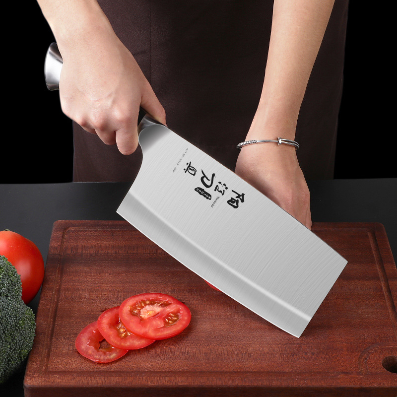 Cuchillo de cocina, cuchillo de cocina doméstico, cuchillo de cocina ultrarrápido, cuchillo de corte de acero inoxidable, cuchillo de cocina afilado, cocinero