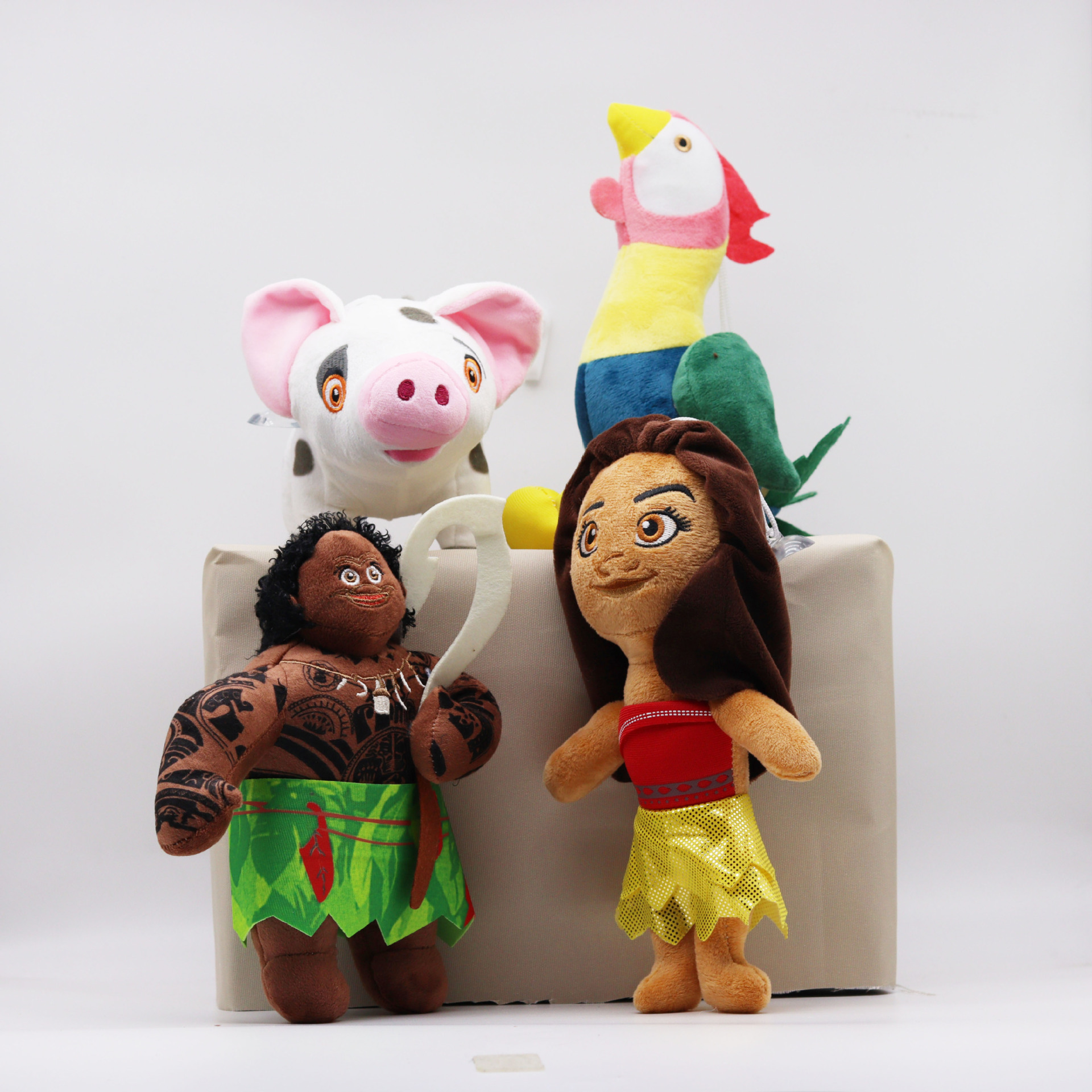 海洋奇缘毛绒玩具moana 公主莫阿娜娃娃毛伊公仔批发 娃娃机厂家