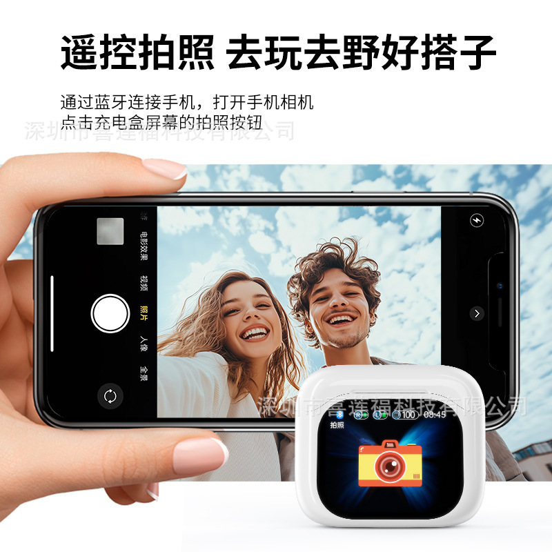 跨境爆款现货Ai智能翻译蓝牙耳机LX50主动降噪全彩屏蓝牙耳机M6|undefined