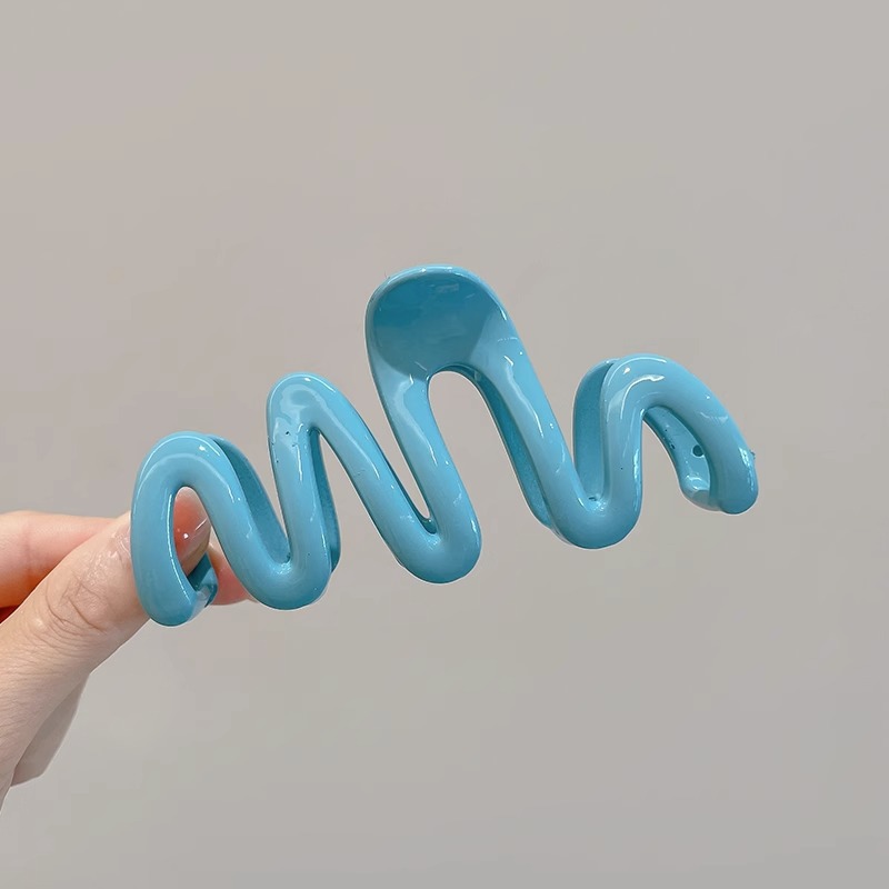 Meilad peludo clip de agarre para mujeres de alta sensibilidad más agujeros de agarre para el cabello clip de pesca clip de cabeza posterior